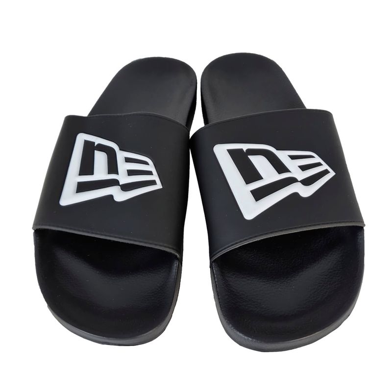 Chinelo New Era Slide Flag Preto - Adulto | Oscar