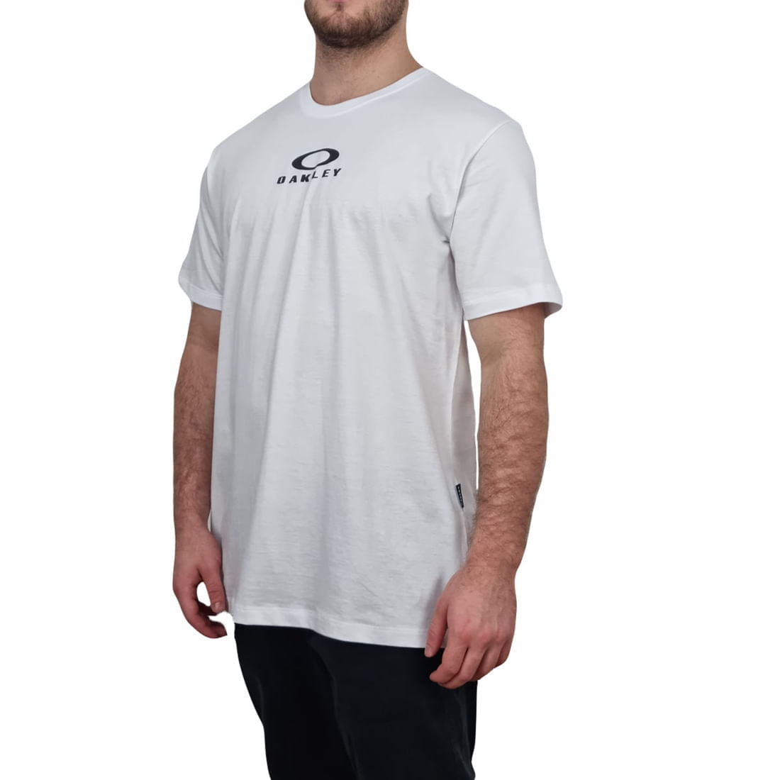 Camiseta Oakley Silk Logo Graphic Tee White - Masculina