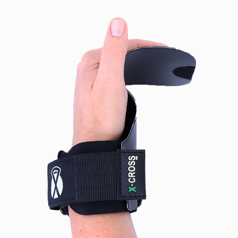 Luva Strap Hand Grip Para Cross Training e Musculação