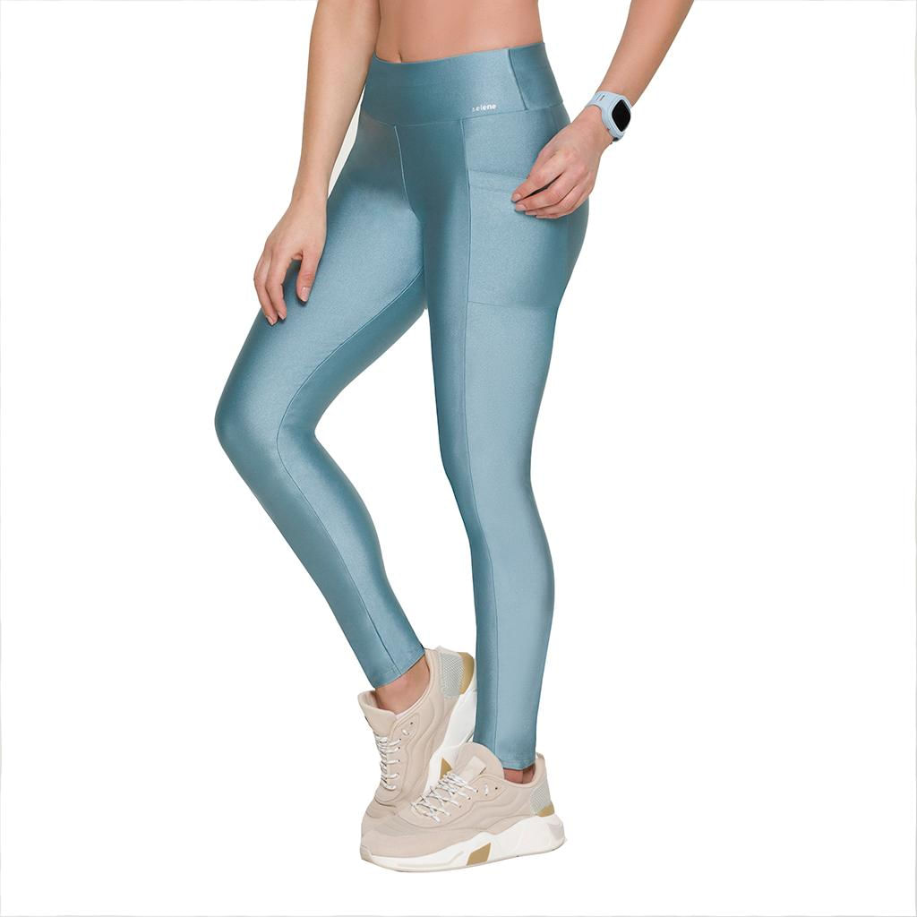 Calça Legging Selene Com Recorte Bolso Lateral 24864