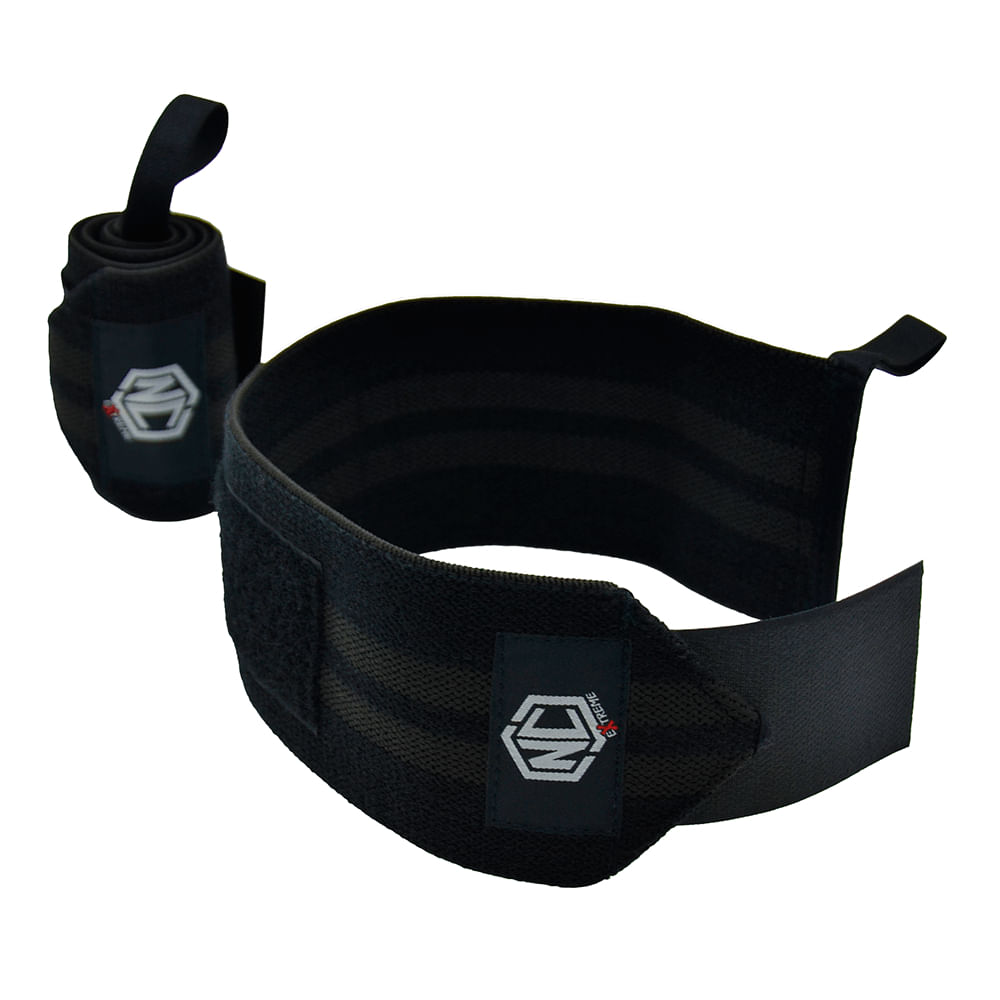 Thin Strap NC Extreme - LPO - Cross Training - Musculação - Vermelho/Preto