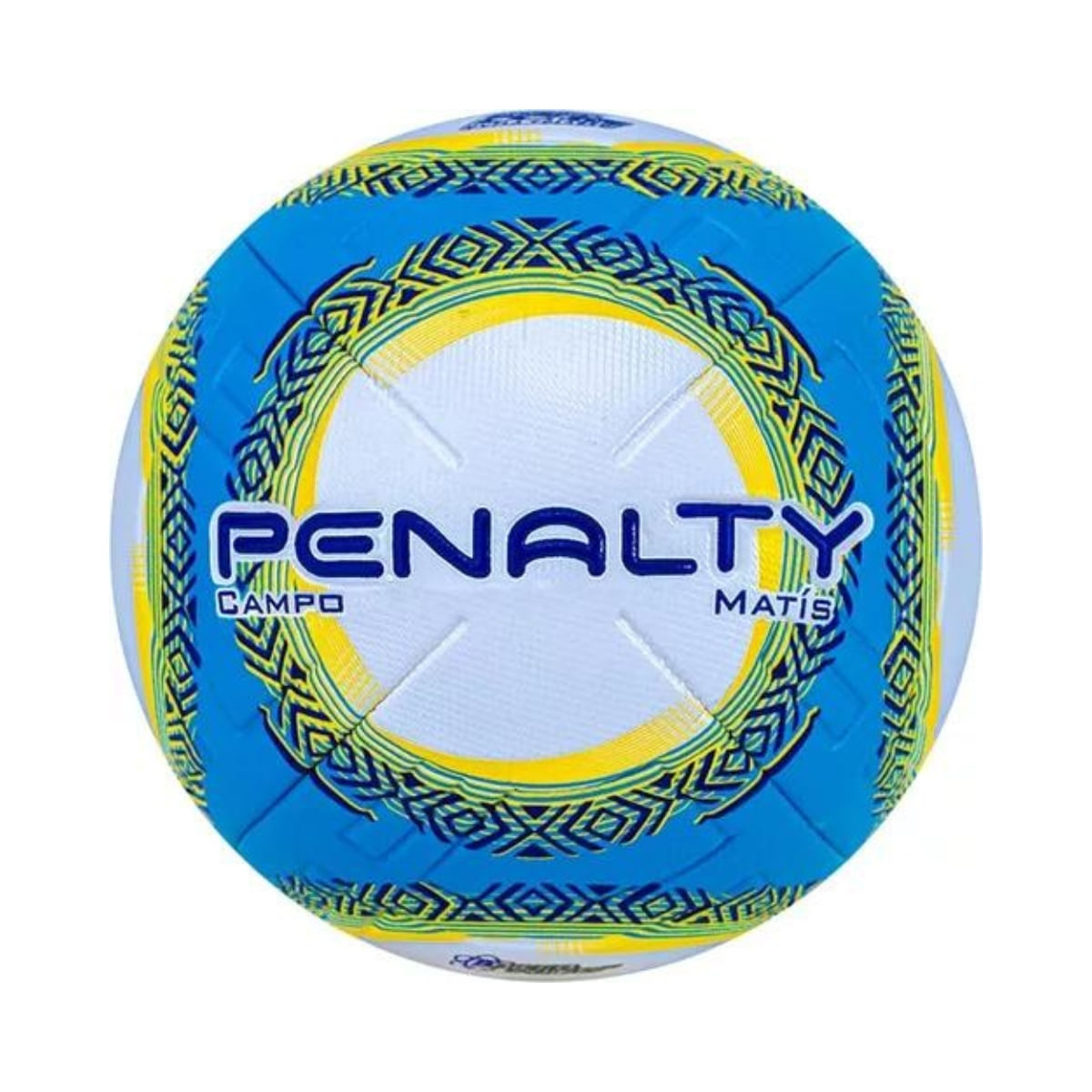 Bola de Futebol Campo Penalty Player XXI - Branco+Azul