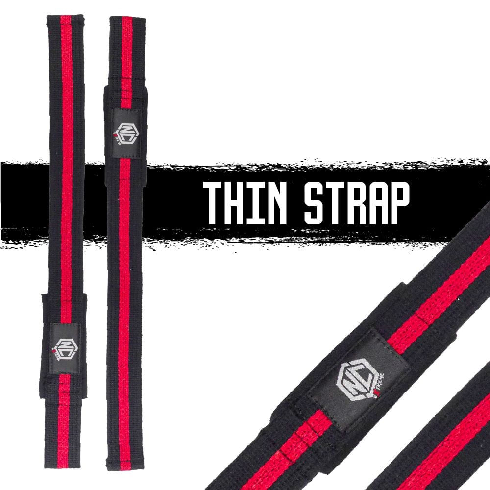 Thin Strap NC Extreme - LPO - Cross Training - Musculação - Vermelho/Preto