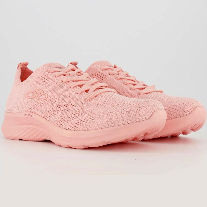 Tenis feminino rosa store claro