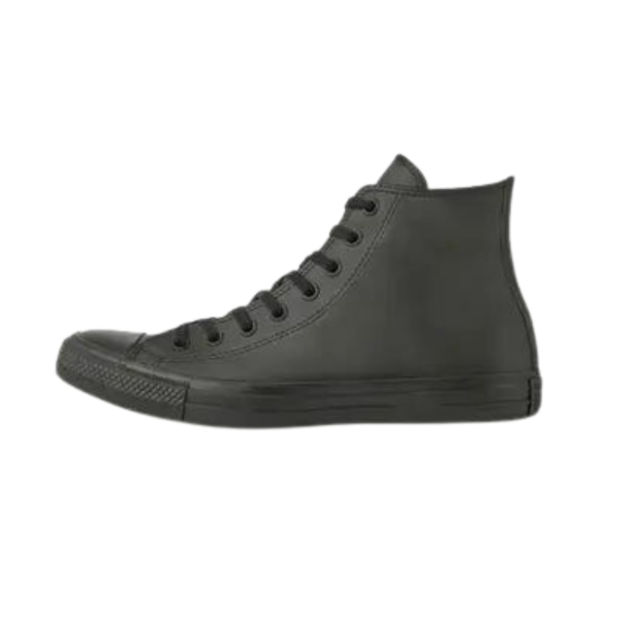 Tênis Converse Chuck Taylor All Star Monochrome Leather Hi Preto Preto  CT08250002