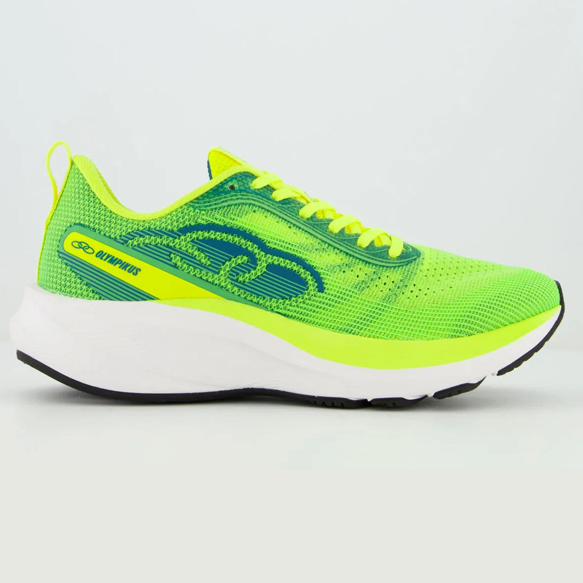 Tenis olympikus masculino verde sales limao