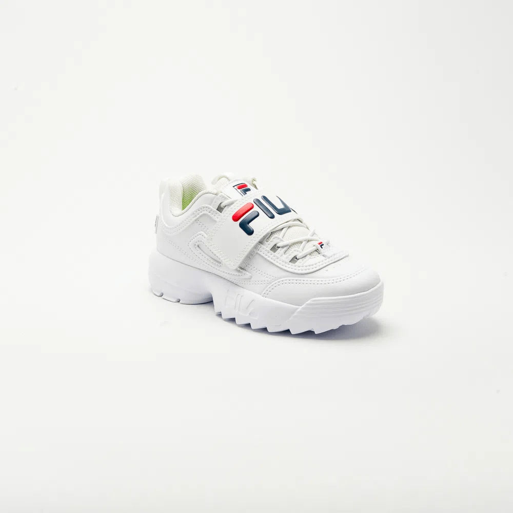 Tenis fila 2024 disruptor branco infantil