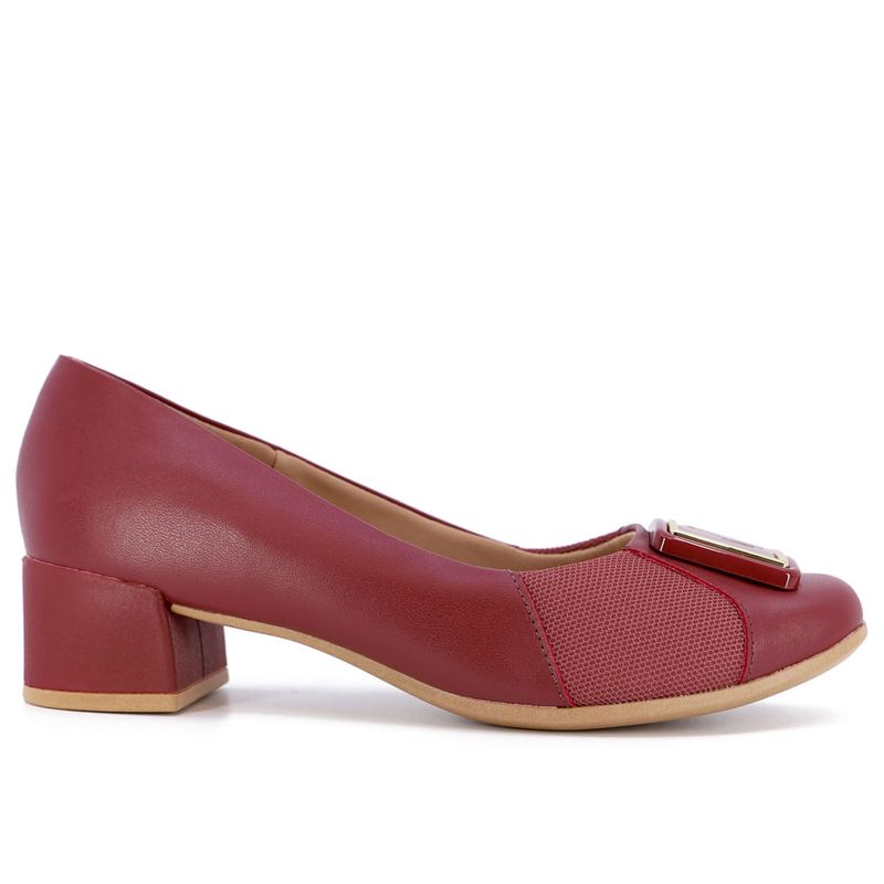 Scarpin store usaflex vermelho