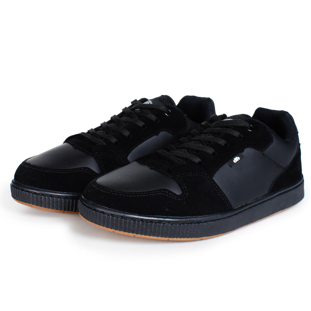 Tenis preto hot sale masculino skate