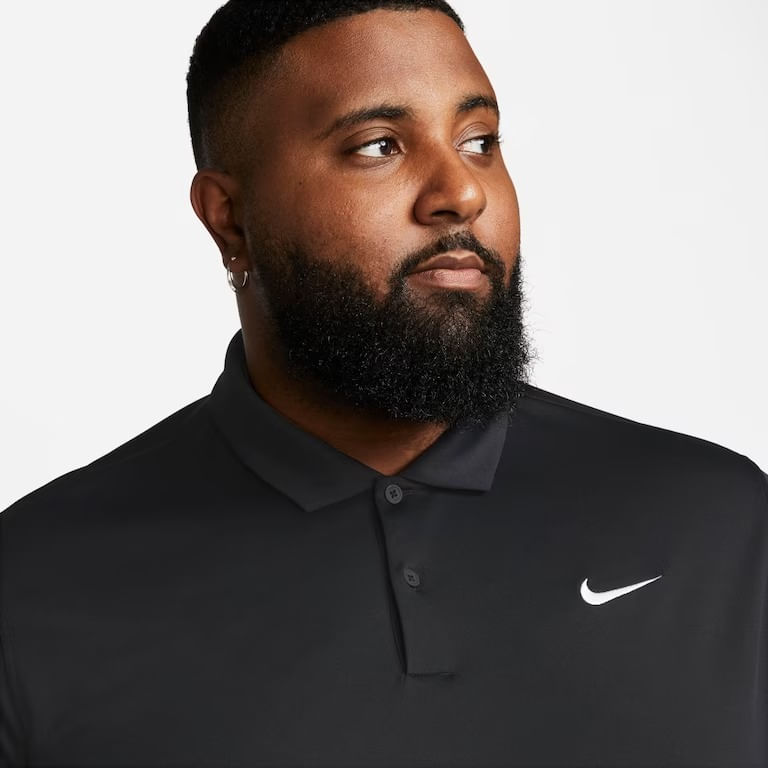 Dri fit black polo hot sale shirts