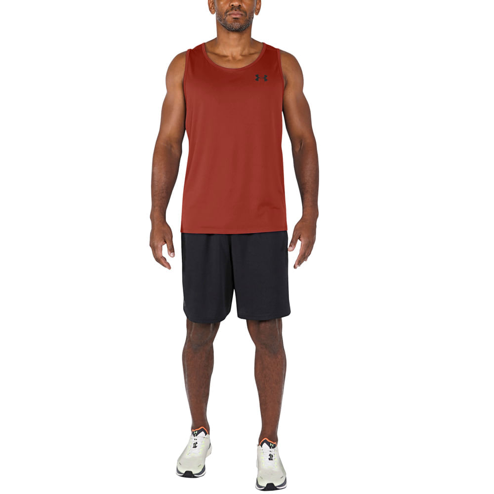 Regata de Treino Masculina Under Armour Tech 2.0 Sing Tank Brz - Faz a Boa!