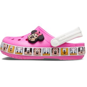 Babuche Infantil Crocs Minnie Mouse Band Clog T Rosa