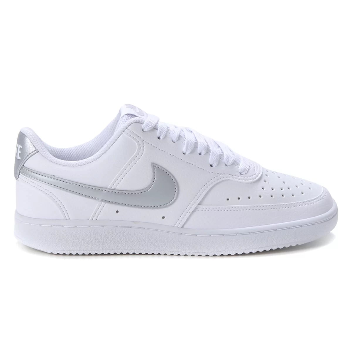 Tênis Couro Nike Court Vision LO Masculino Branco