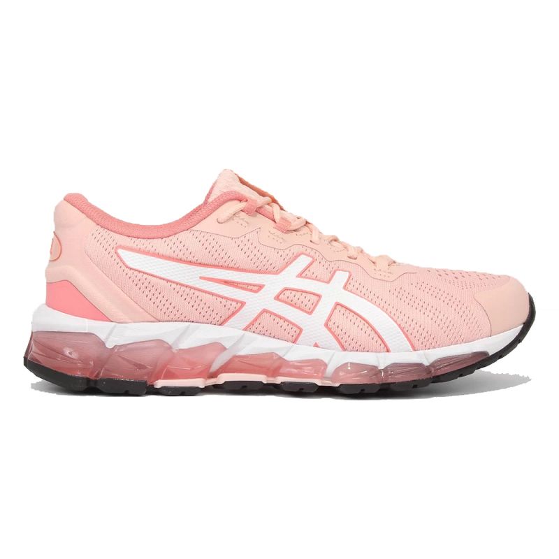 Tenis Asics Gel Quantum 360 Feminino Rosa e Branco