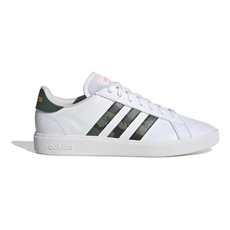 Tenis Adidas Grand Base 2.0 Verde Militar