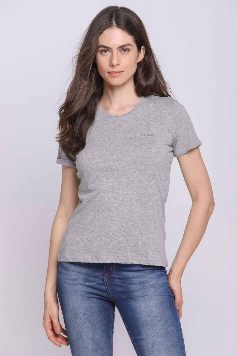 Camisa polo store wear basica feminina