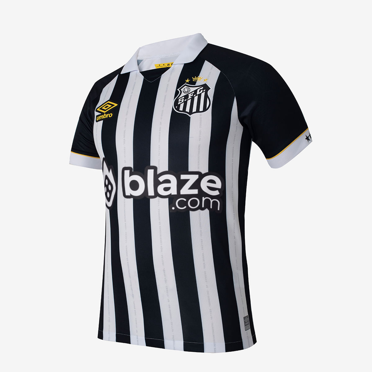 Camisa Masculina Umbro Santos Oficial 2 2023 (Classic S/N)