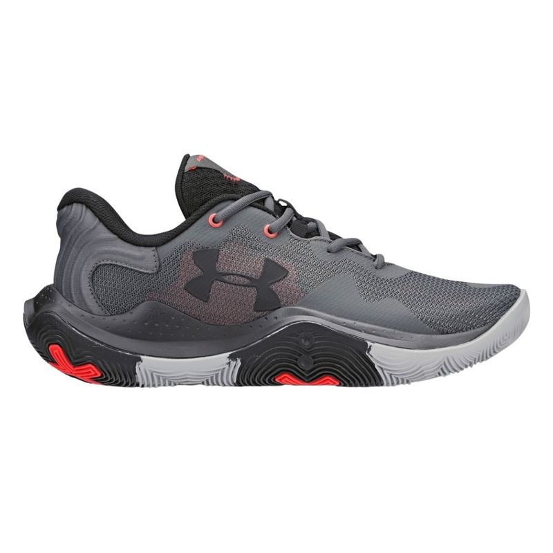 Tênis Under Armour Spawn 3 Preto e Vermelho - Masculino