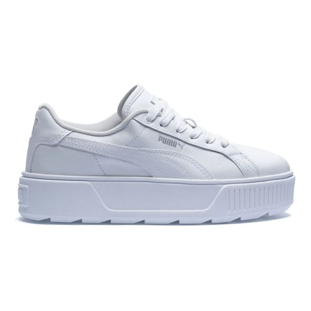 Tênis Puma Karmen L BDP Feminino Branco e Verde Branco