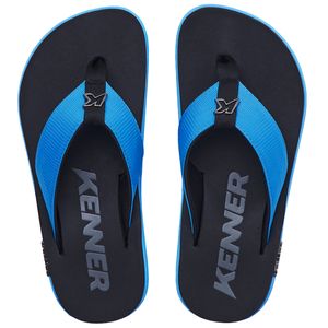 Sandália Kenner Kivah Masculina - Azul e Preto