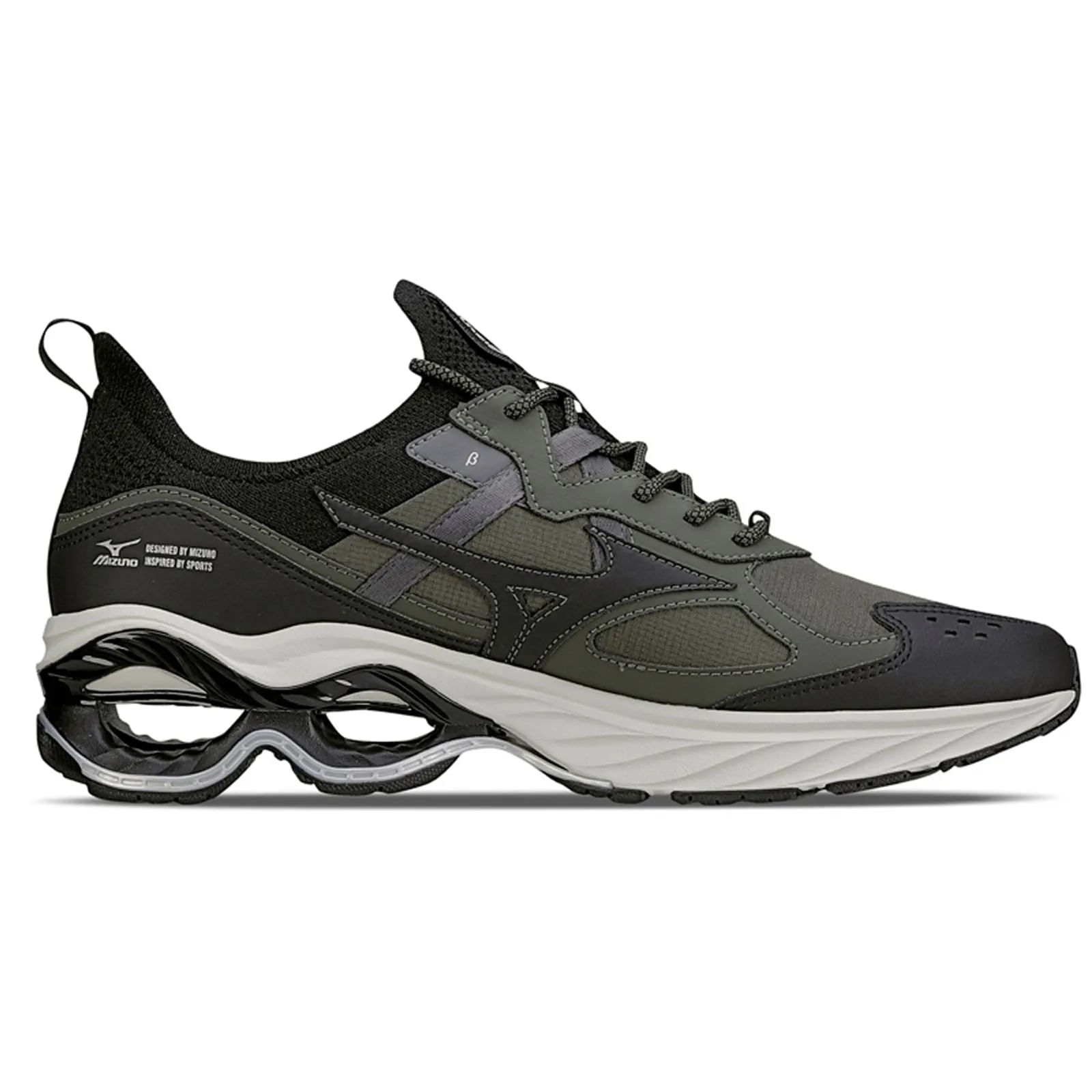 Tenis Masculino Mizuno Wave Frontier Beta Verde Militar