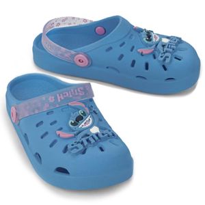 Babuche Infantil Urban Stitch Feminina - Azul